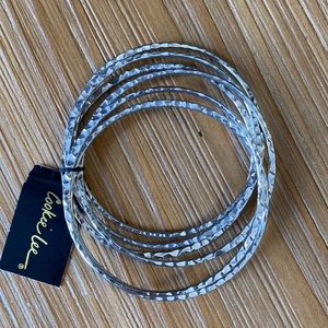 NWT Womens Cookie Lee Bangle Bracelet Set